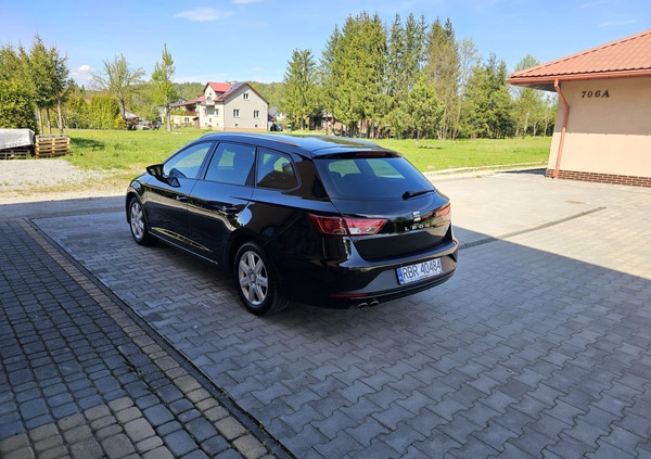 Seat Leon cena 59600 przebieg: 154650, rok produkcji 2016 z Kłecko małe 781